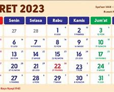 28 Maret 2023 Hari Apa